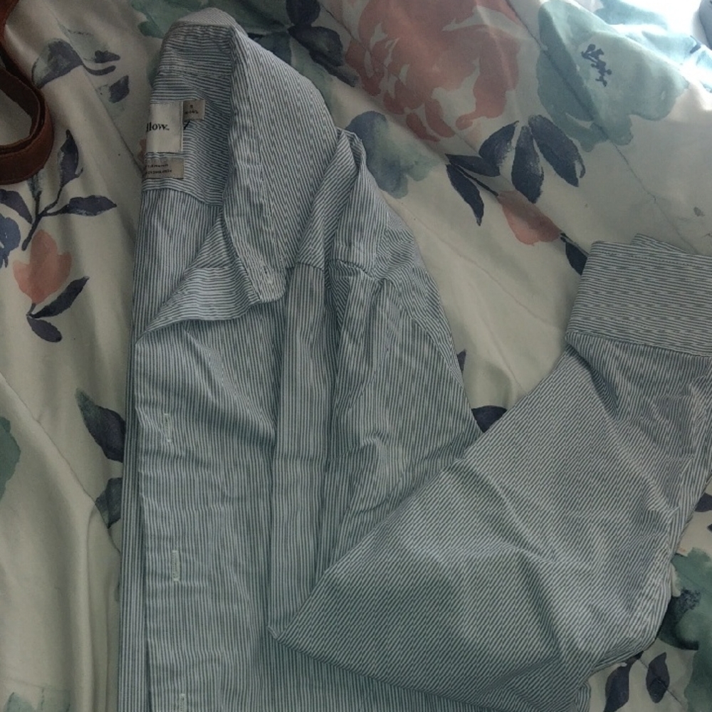 Goodfellow & Co Blue Striped Shirt